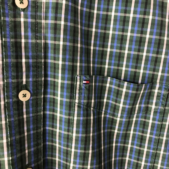 Tommy Hilfiger Plaid Long Sleeve Button Down - Picture 7 of 8